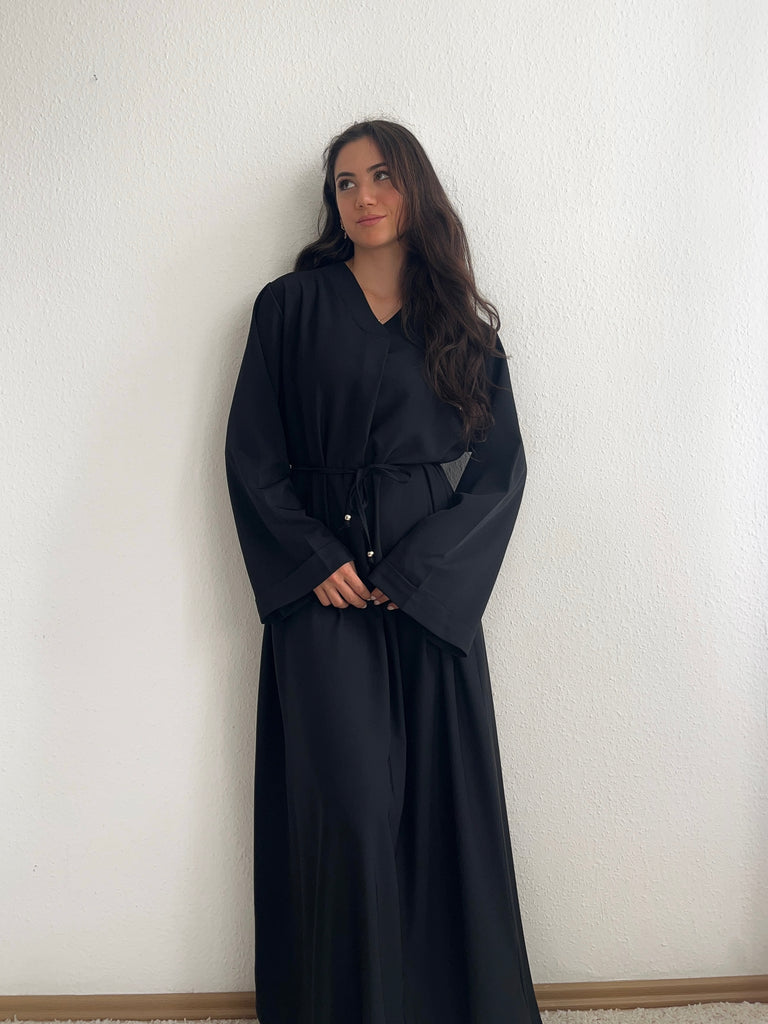 Abaya mit V-Ausschnitt
